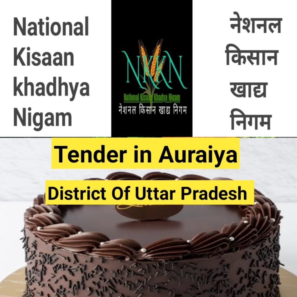 Tender in National Kisaan Khadya Nigam Auraiya  District of Uttar Pradesh Unit