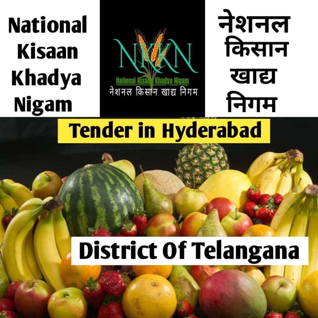 Tender in National Kisaan Khadya Nigam