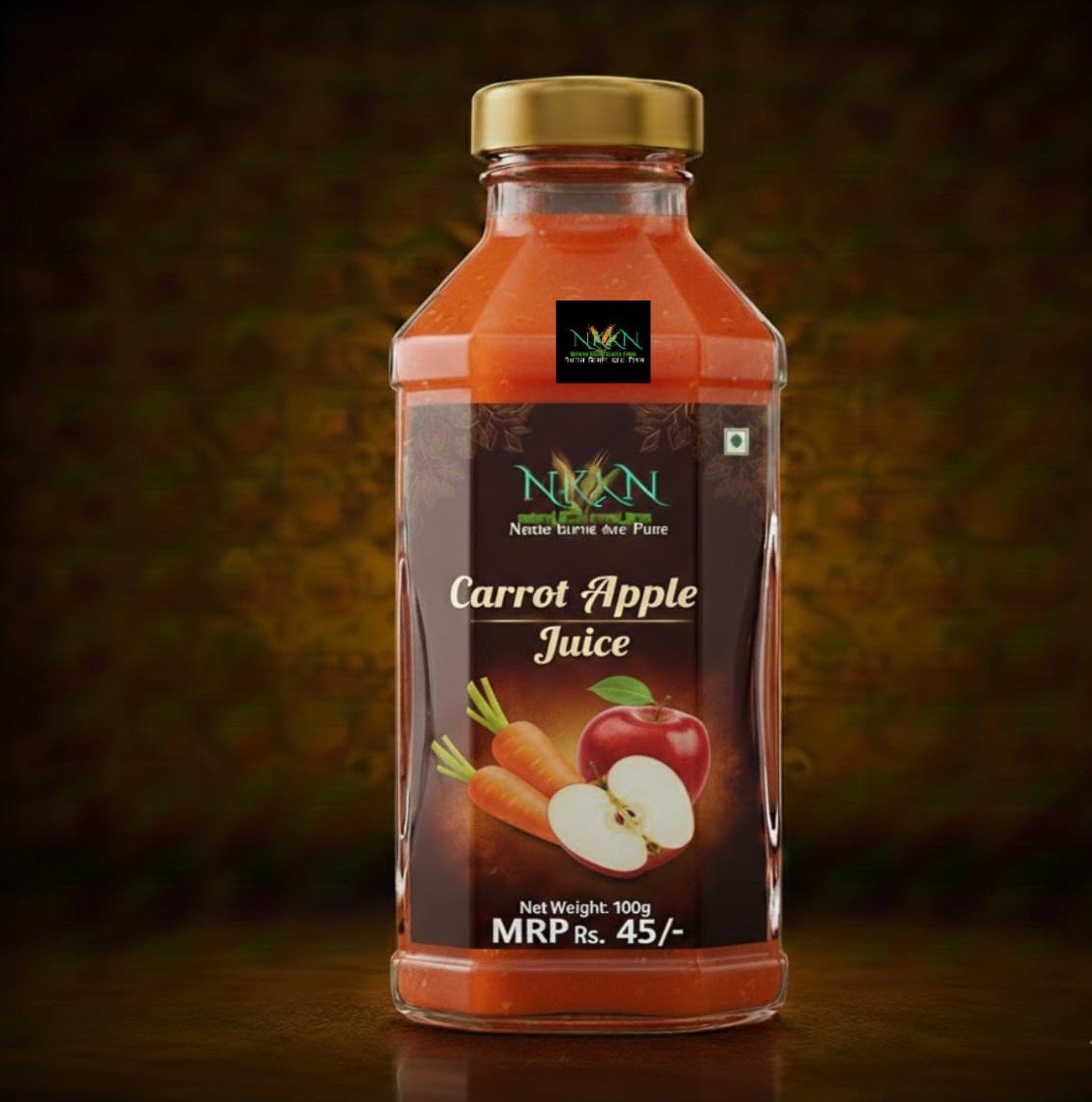 NKKN Brand Carrot Apple Juice